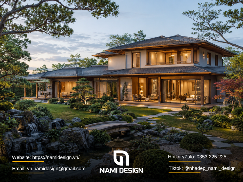 Biệt thự và nhà vườn kiểu Nhật