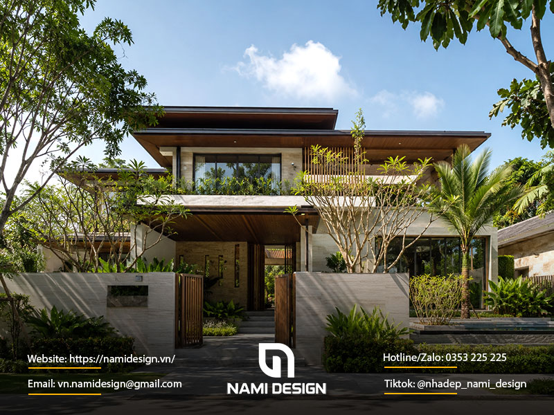 Biệt thự vườn hiện đại nhiệt đới