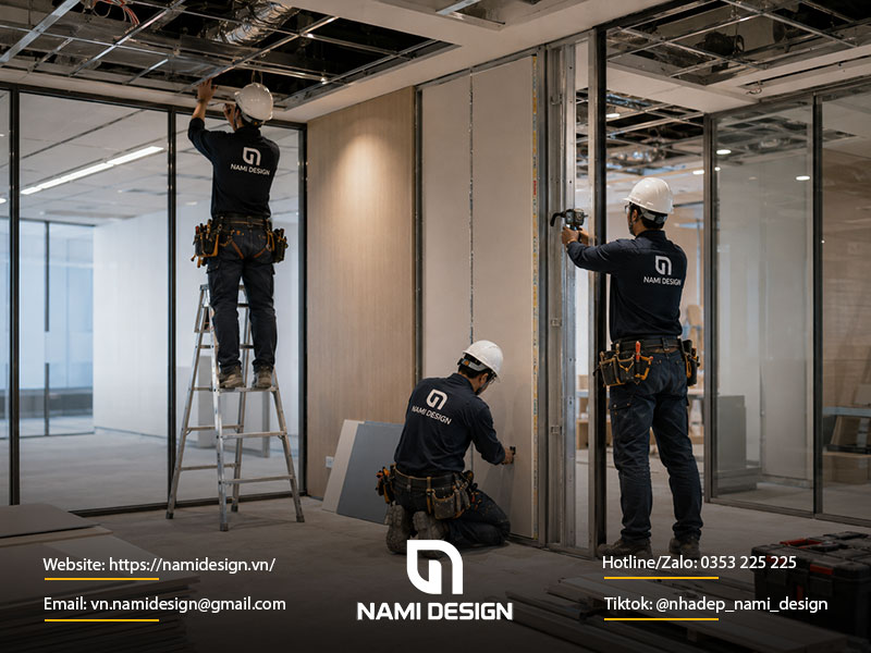 Các yếu tố ảnh hưởng đến chi phí Cập nhật bảng giá giám sát thi công văn phòng