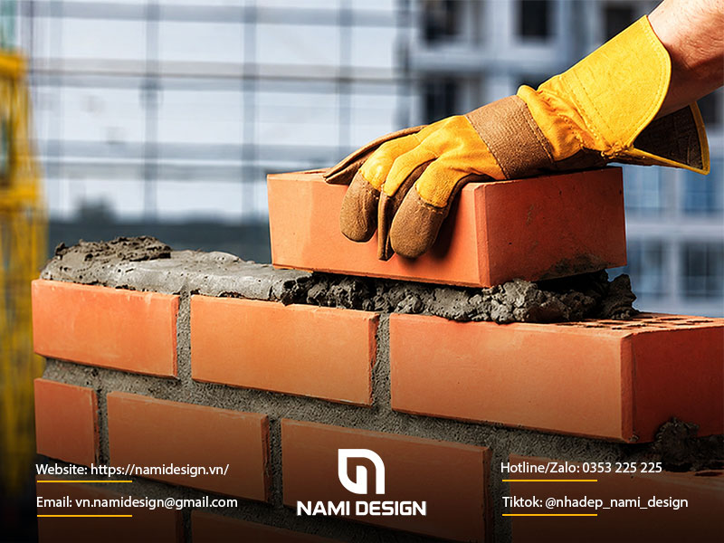Cập nhật đơn giá xây tường theo m3, m2