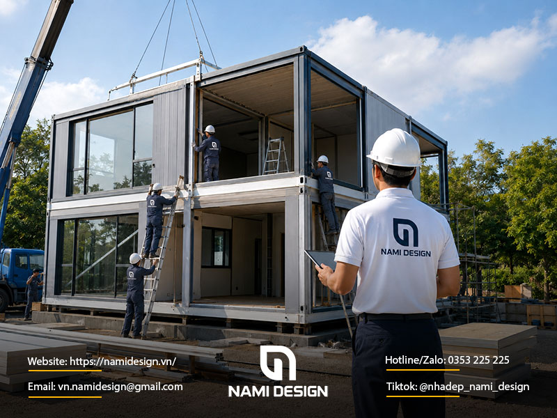 Dịch vụ giám sát thi công nhà lắp ghép