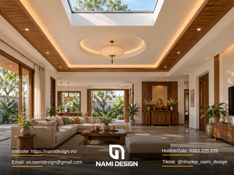 Đo chiều cao trần nhà cấp 4 theo phong thủy