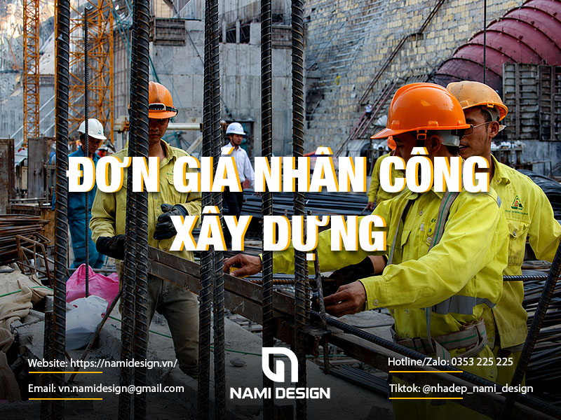 Đơn giá nhân công xây dựng