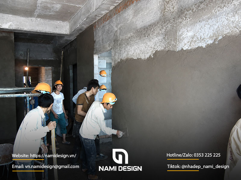 Giá trát tường bao gồm nhiều loại chi phí khác nhau