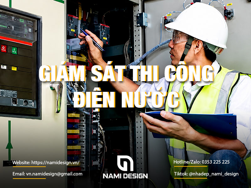 Giám sát thi công điện nước