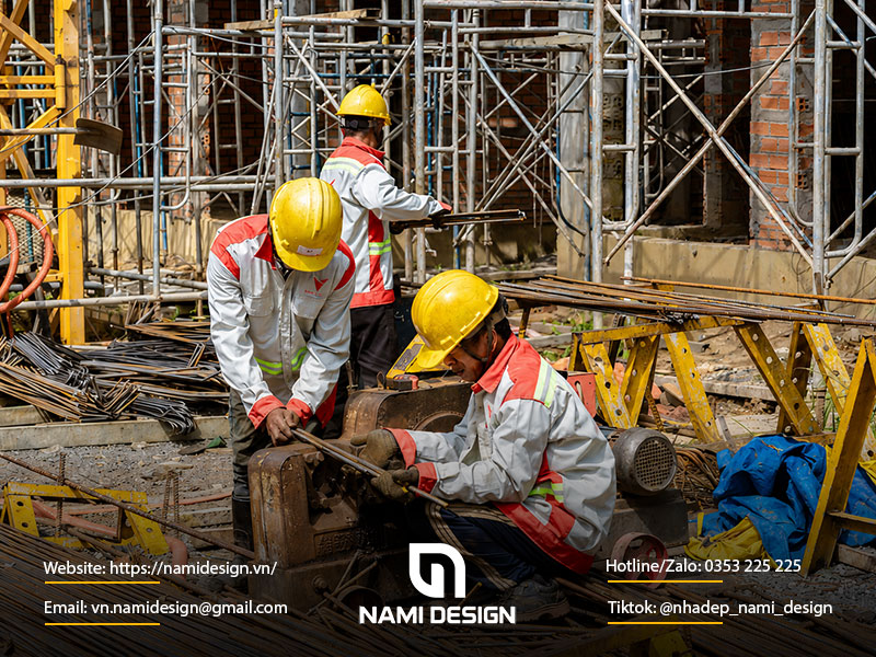 Giám sát thi công xây thô gồm những hạng mục nào