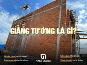 Giằng tường là gì