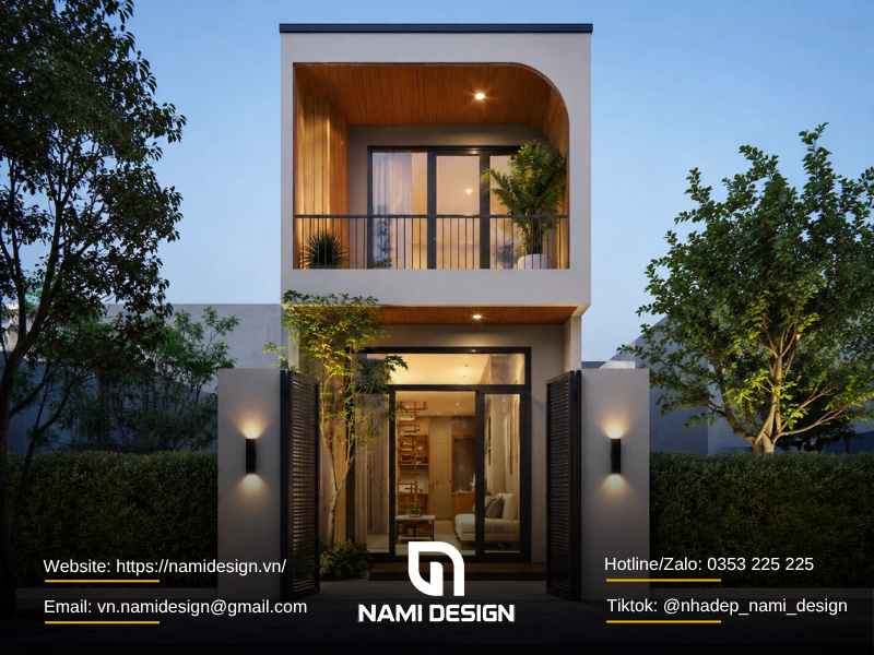 Mẫu nhà 20m2 cho cặp vợ chồng trẻ