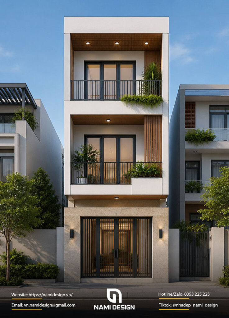 Mẫu nhà 35m2 hiện đại