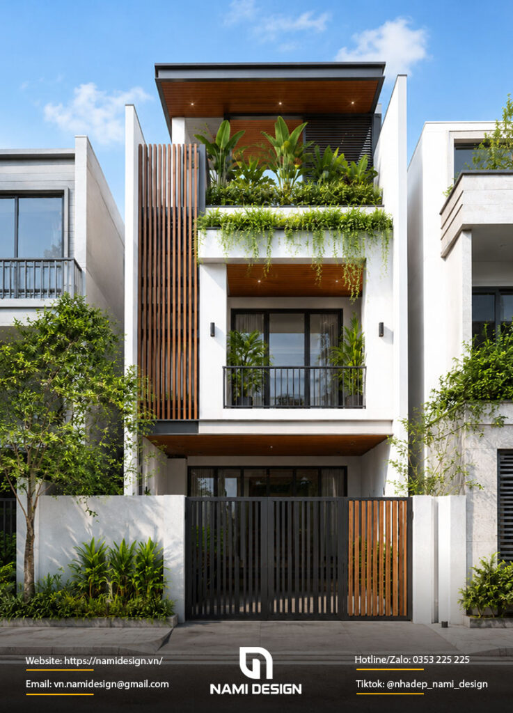 Mẫu nhà 35m2 Modern Tropical