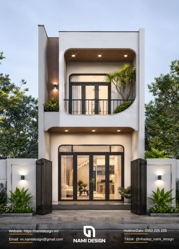 Mẫu nhà 4x6m 2 tầng cho vợ chồng trẻ