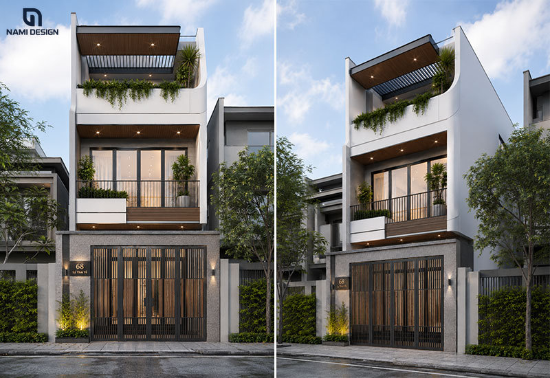 Mẫu nhà 6x10m hiện đại