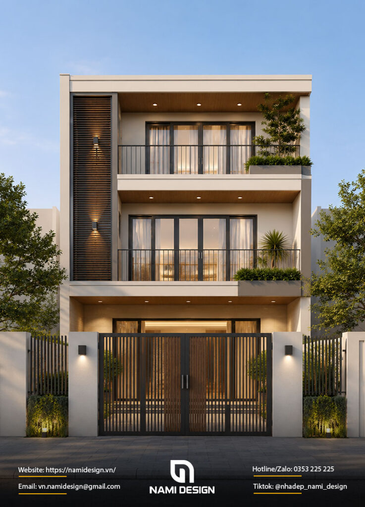 Mẫu nhà 6x8m tối giản