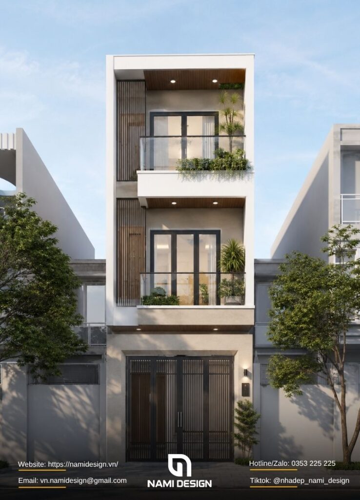 Mẫu nhà hiện đại tối giản