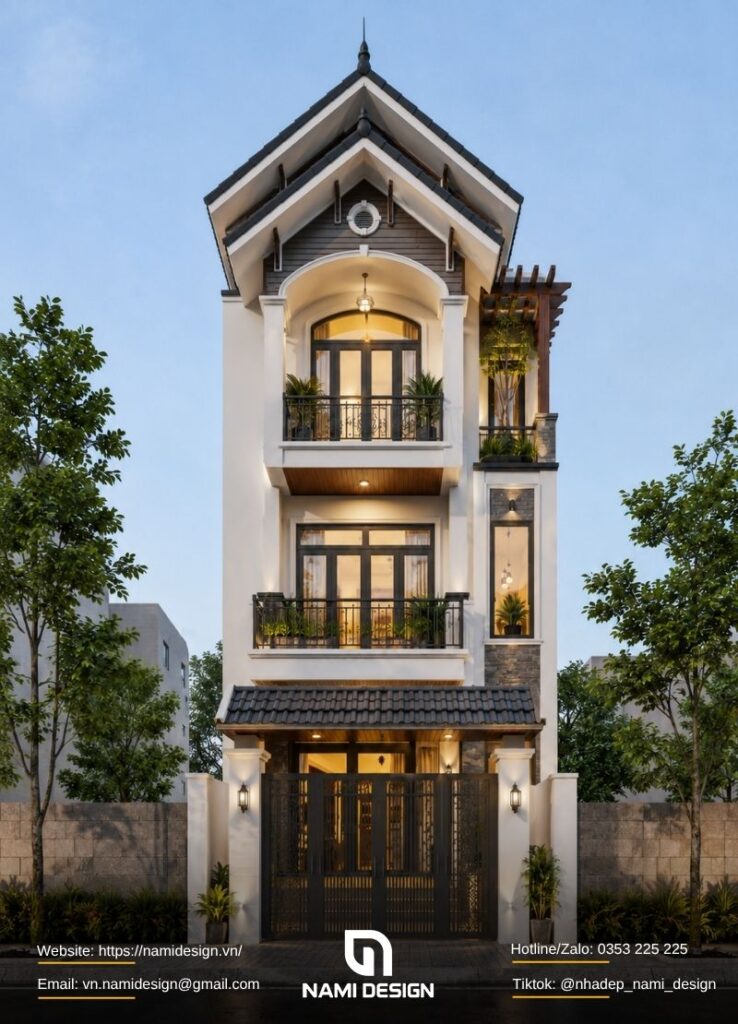 Mẫu nhà mái Thái