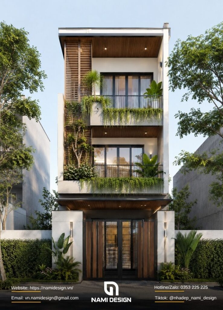 Mẫu nhà Modern Tropical