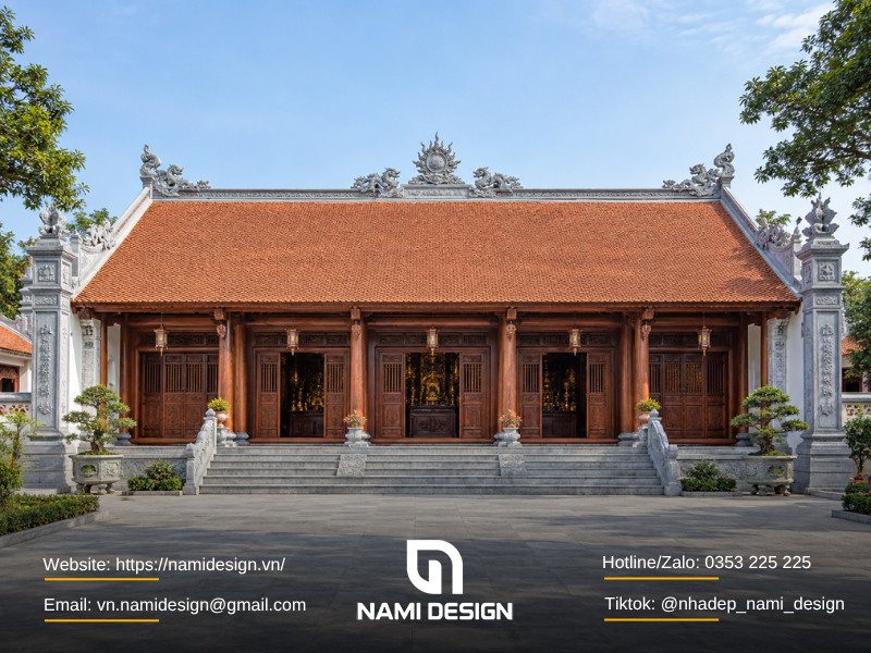Mẫu nhà thờ họ 5 gian