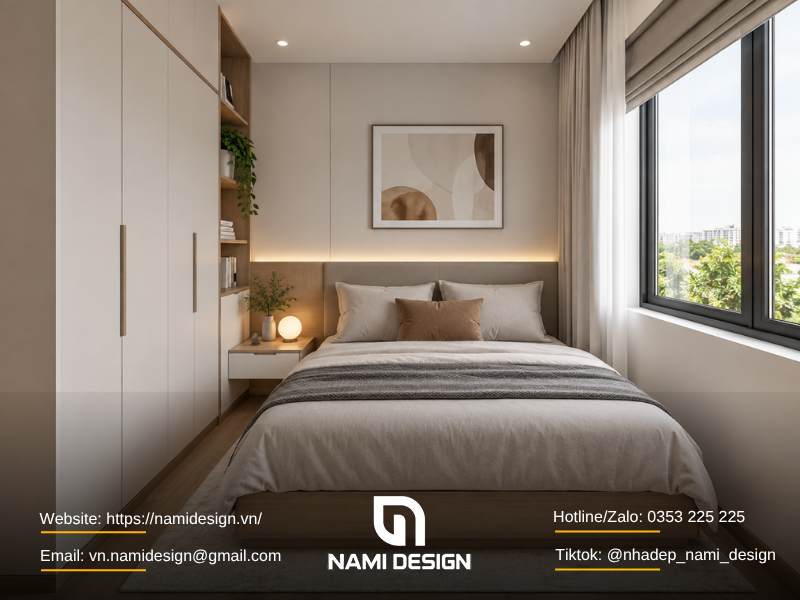 Mẫu phòng ngủ nhỏ hiện đại