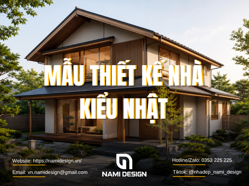 Thiết Kế Nhà Kiểu Nhật Tại Hà Nội: Tối Giản, Tiện Nghi, Phù Hợp Khí Hậu Việt Nam