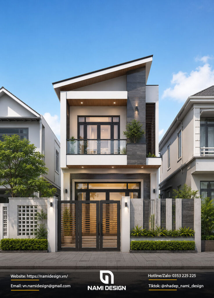 Nhà 2 tầng 8x10m phù hợp gia đình nào