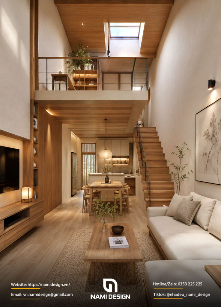 Nhà gác lửng 5x15m phù hợp với gia đình nào