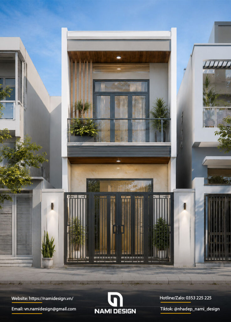 Nhà ngang 3m 2 tầng