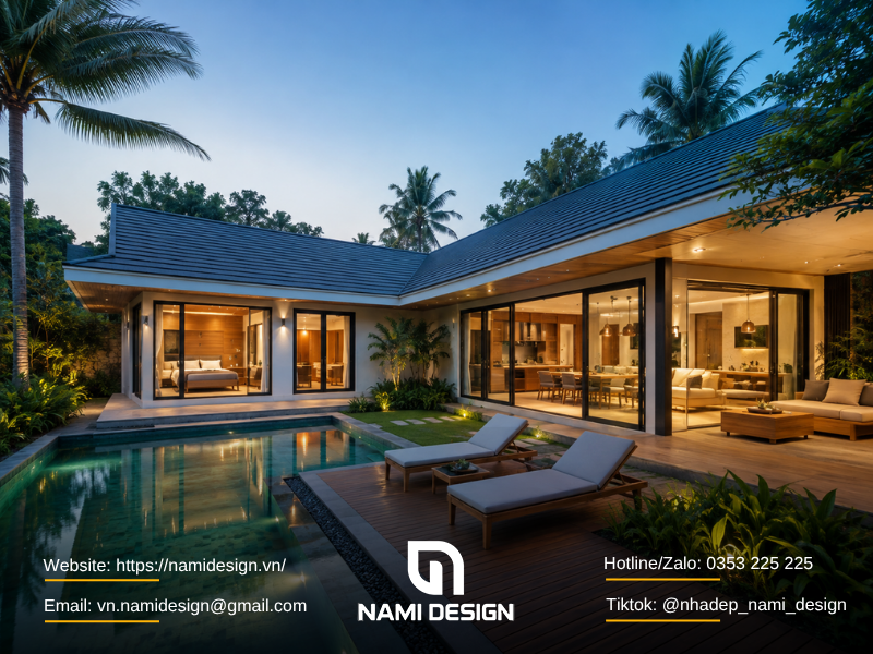 Nhà nghỉ dưỡng hình chữ L