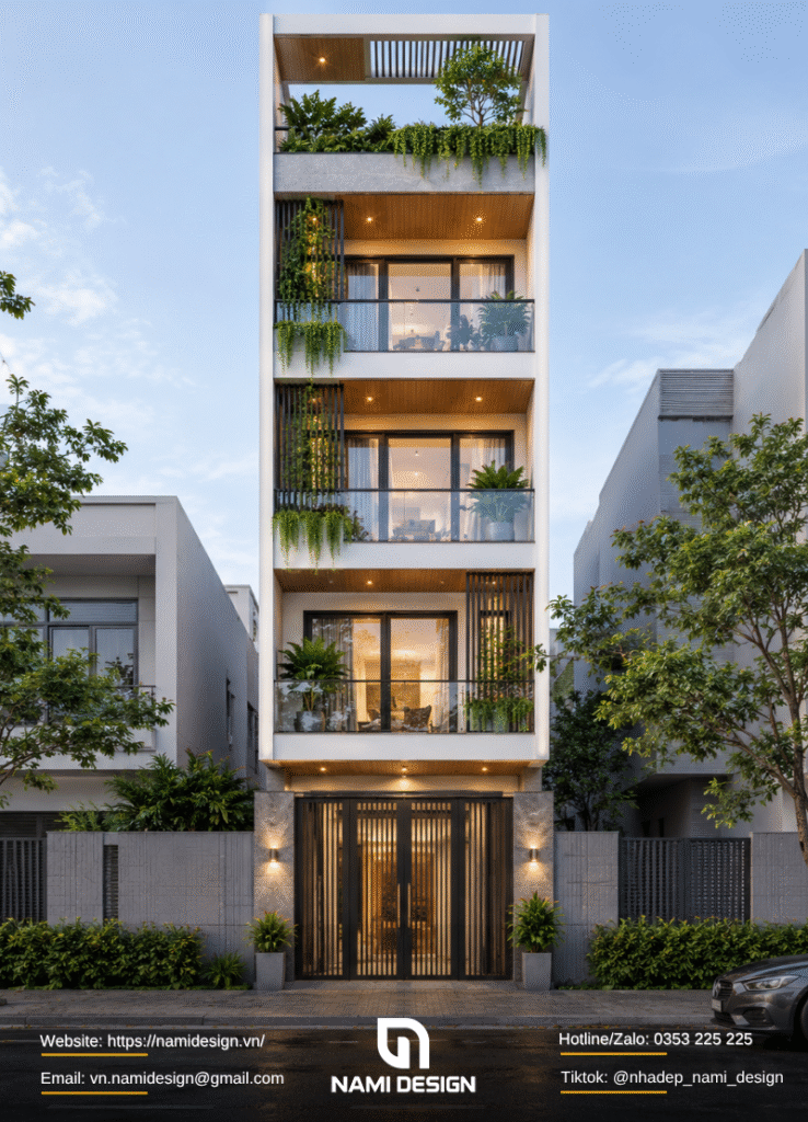 Nhà phố 5 tầng 4x15m tối ưu lõi giao thông