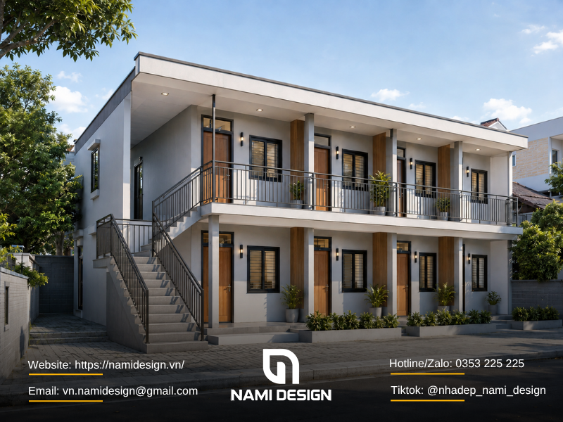 Nhà trọ có gác lửng