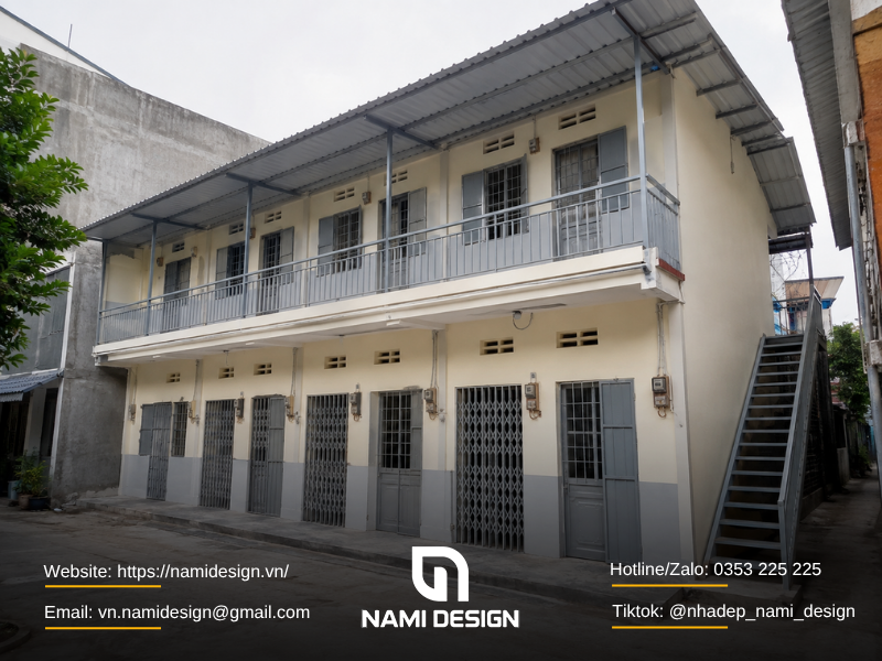 Nhà trọ mái tôn