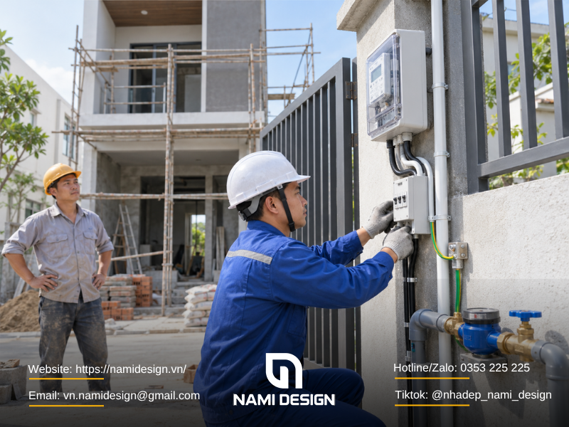 Những lý do cần làm thủ tục xin điện nước