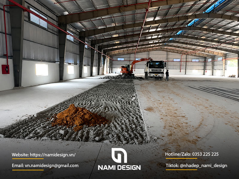Quy trình cải tạo nhà xưởng tại NAMI Design