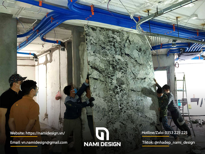 Quy trình giám sát thi công nội thất tại NAMI Design