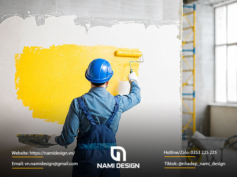 Sơn nhà hết bao nhiêu tiền hiện nay