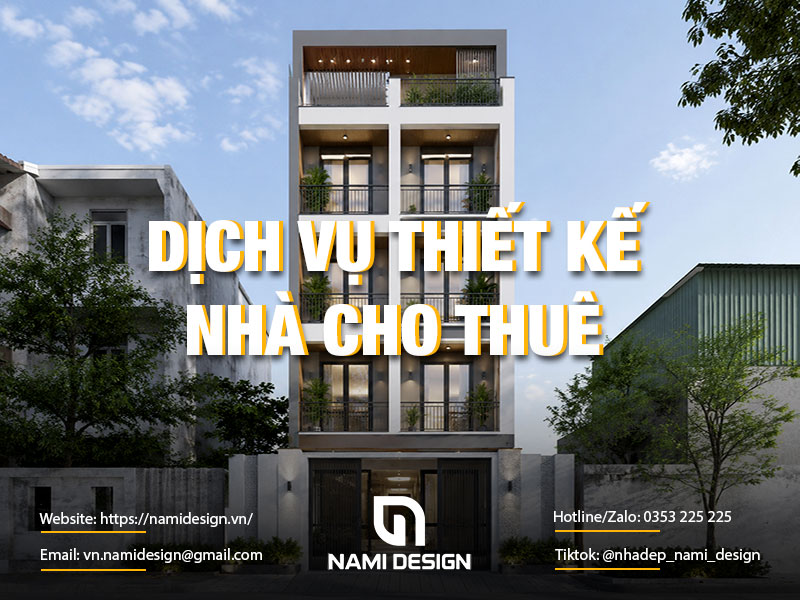 Thiết kế nhà cho thuê