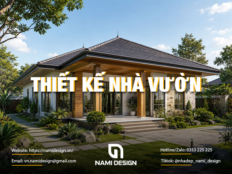 Thiết kế nhà vườn