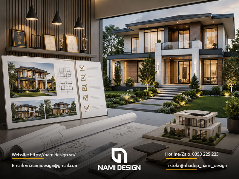 Tiêu chí chọn công ty thiết kế nhà đẹp uy tín tại Hà Nội