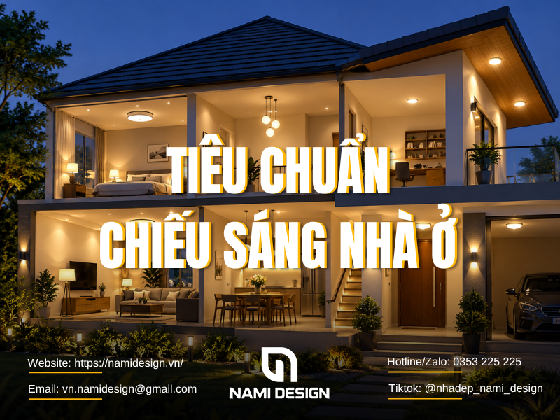 Tiêu chuẩn chiếu sáng nhà ở