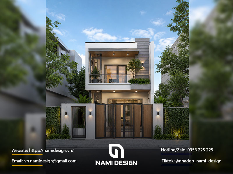 Tổng hợp các mẫu nhà 2 tầng 60m2