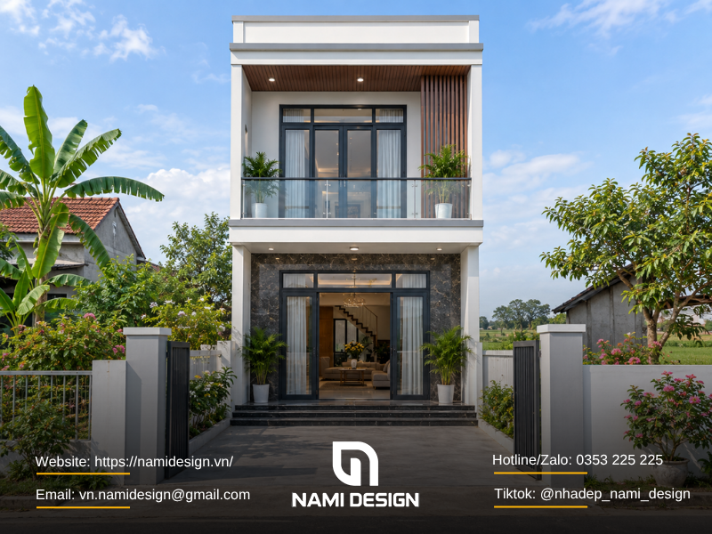 Tổng hợp các mẫu nhà 2 tầng ở nông thôn