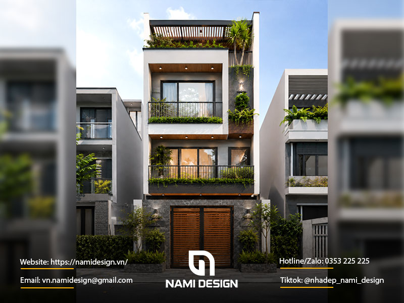Tổng hợp các mẫu thiết kế nhà diện tích nhỏ 4x10m