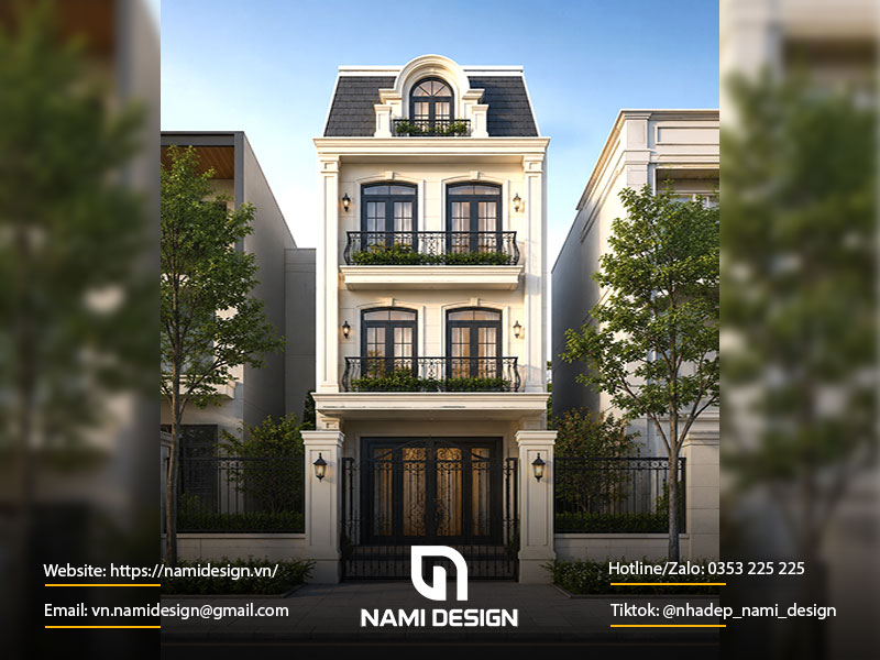 Tổng hợp các nhà phố kiểu Pháp