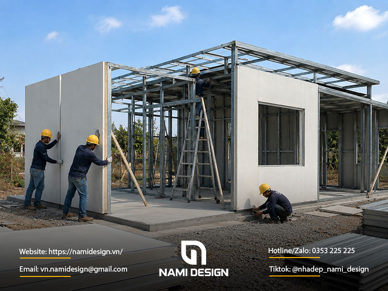 Vì sao nhà lắp ghép cần giám sát kỹ hơn công trình thông thường