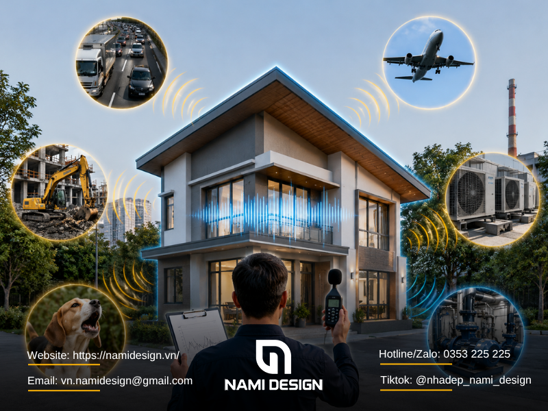 Xác định loại tiếng ồn trước khi làm cách âm