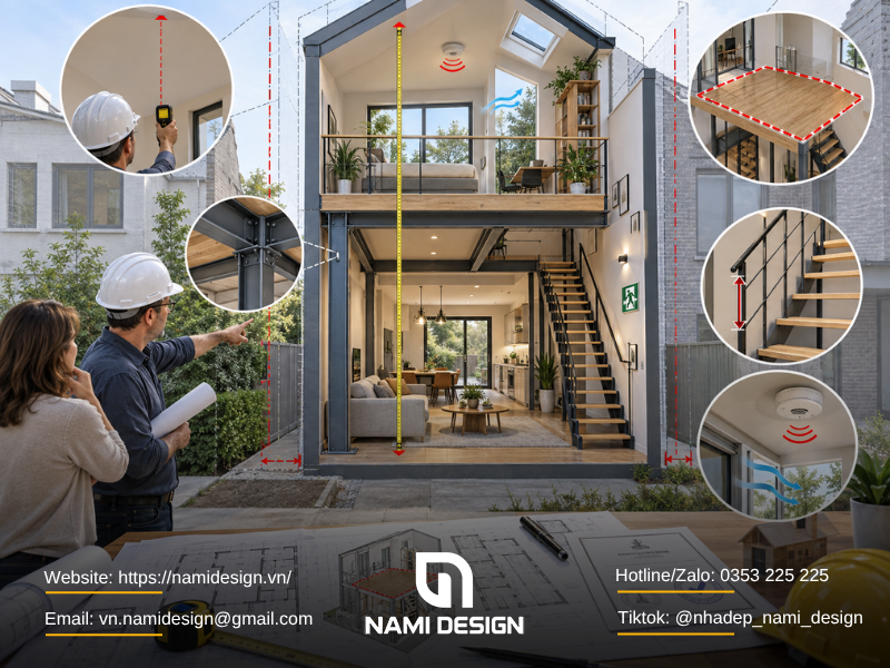 Xây gác lửng cần kiểm tra những quy định nào