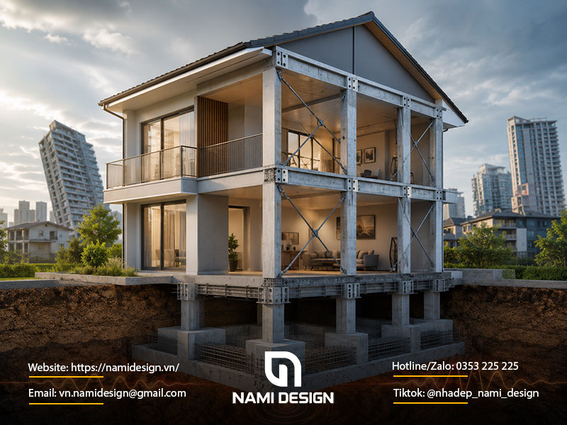 Xây nhà chống động đất là gì