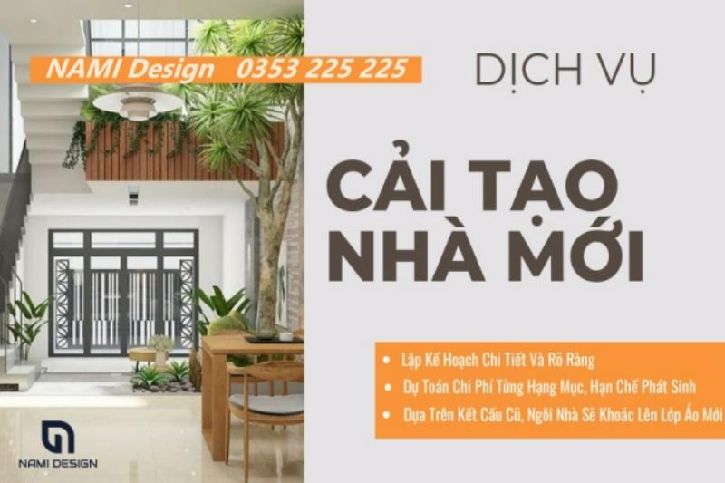 Báo giá thi công cải tạo nhà Hà Nội - Sửa nhà trọn gói uy tín 2025 10 Nami Design chuyên cải tạo nhà tại Hà Nội uy tín
