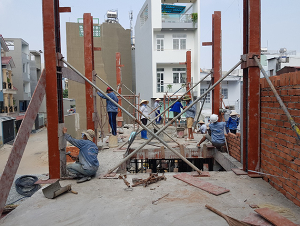 Báo giá xây nhà trọn gói TPHCM chi tiết theo m2 2025 4 Quy trình thi công xây nhà trọn gói TPHCM của Nami Design