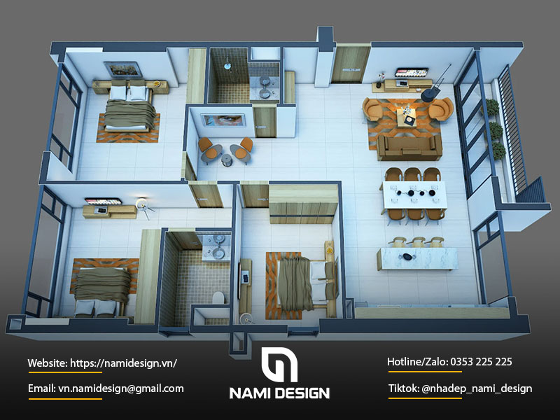 Đơn giá thiết kế nhà tại NAMI Design