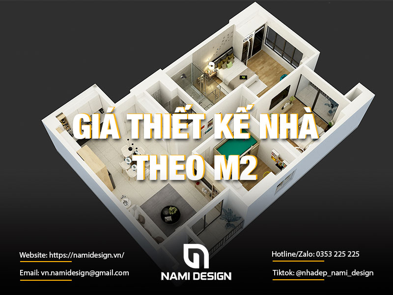 Giá thiết kế nhà theo m2